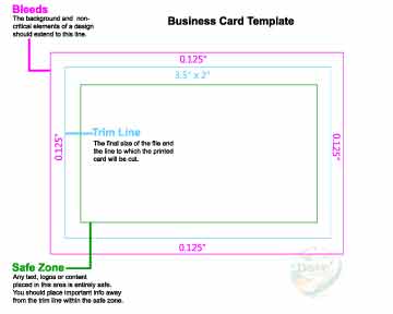 Dove Direct Free 3.5x2 Business Card Print Template